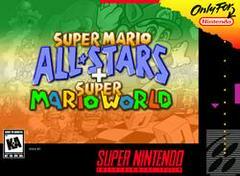 Nintendo SNES Super Mario All-Stars & Super Mario World [Loose Game/System/Item]